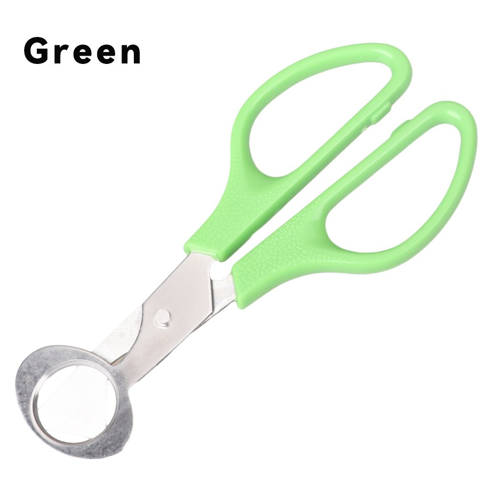 Kwarteleitje Schaar Metalen Cutter Shell Opener Roestvrijstalen Gekookt Ruwe Ei Scharen Keuken Gereedschap Accessoires Voor Vogel, Duif: Green