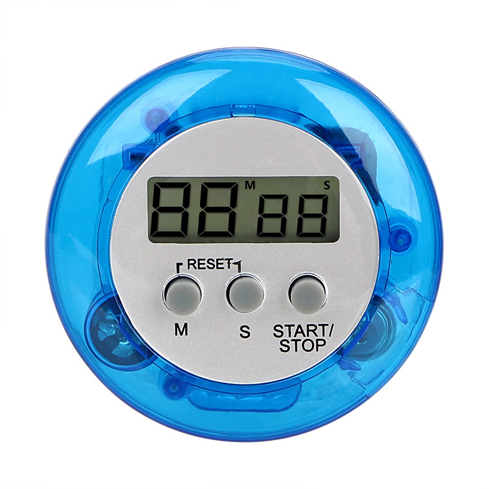 Contador de temporizador de cocina, reloj con alarma de Cuenta atrás práctica de cocina con soporte magnético, temporizador de Cocina Digital LCD