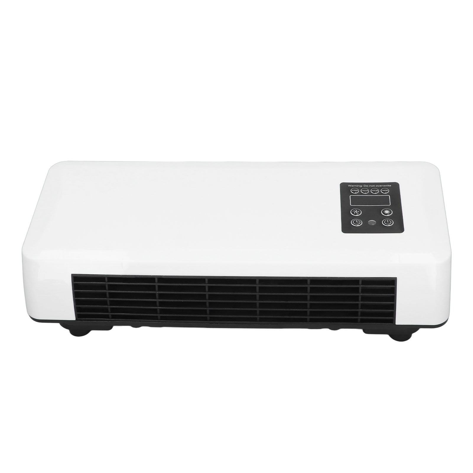 Wandgemonteerde airconditioner/verwarming met instelbare twee standen, draagbaar touchscreen, geschikt voor kantoor en slaapkamer.