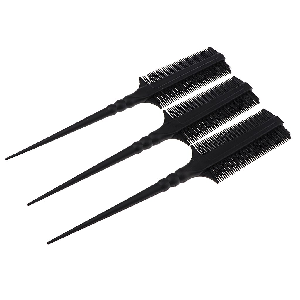 TOSSPER 2-teiliges Styling-Kamm-Set Für Männer – Breitzahnkamm & Gabelkamm Aus ABS, Antistatisch, Für Öl-Haarpflege & Tägliches Styling