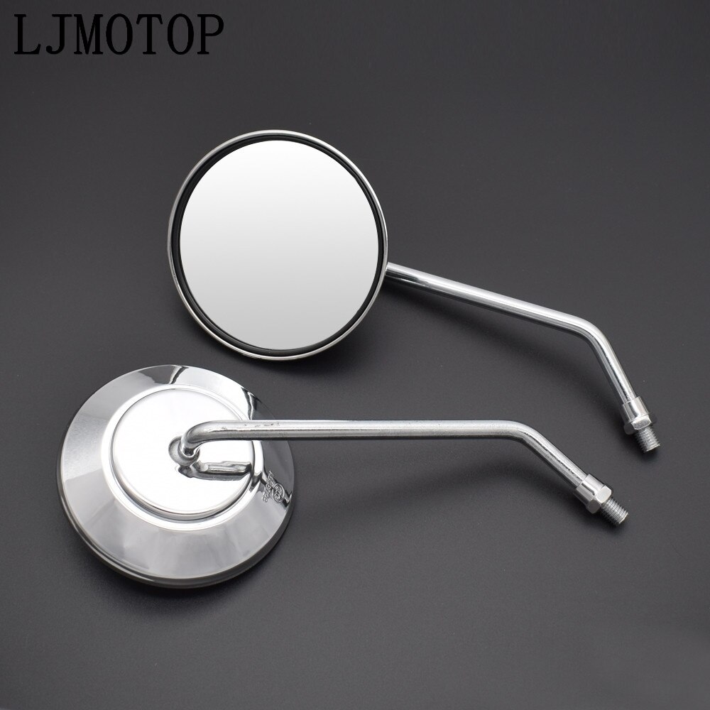 Motorcycle Rear View Mirror Electrombile Back Side Mirrors 8 10mm For Suzuki GS550M Katana GSX1100F Katana GSX250 GSX550