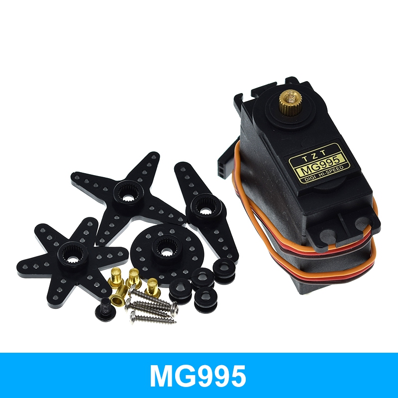 SG90 SG02R MG90S MG995 MG996 Servo Metal Gear for Model Helicopter Boat For Arduino UNO DIY Mechanical Arm MG946R MG996R: MG995