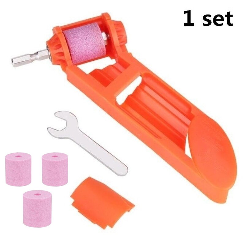 1 set bärbara borrslipverktyg korundslipskiva borrslipare titanborr borrmotordrivna verktygsdelar metall: Paket 6