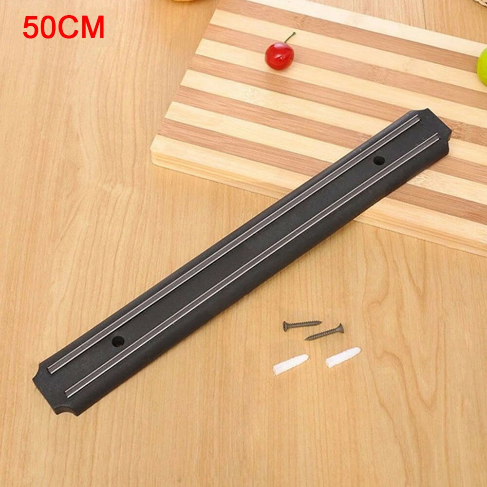 Strong Magnetic Wall Mounted Kitchen Knife Holder Magnet Bar Display rack knives storage knife block 33-55cm knife holder: 50cm