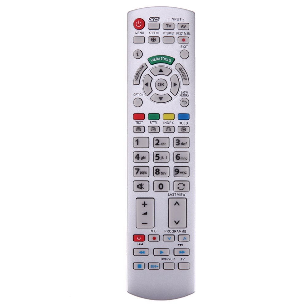 TV Fernbedienung Ersatz - für Panasonic N2QAYB000504 N2QAYB000673 N2QAYB000785 TX-L37EW30 TX-L42ES31: Default Title