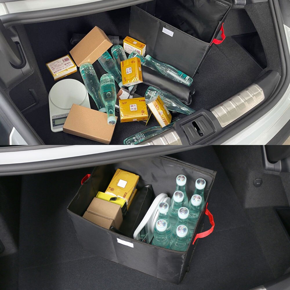 Universal Foldable Car Trunk Organizer Storage Box Portable Collapsible For KIA JEEP JAC LAND ROVER Stowing Tidying Accessories