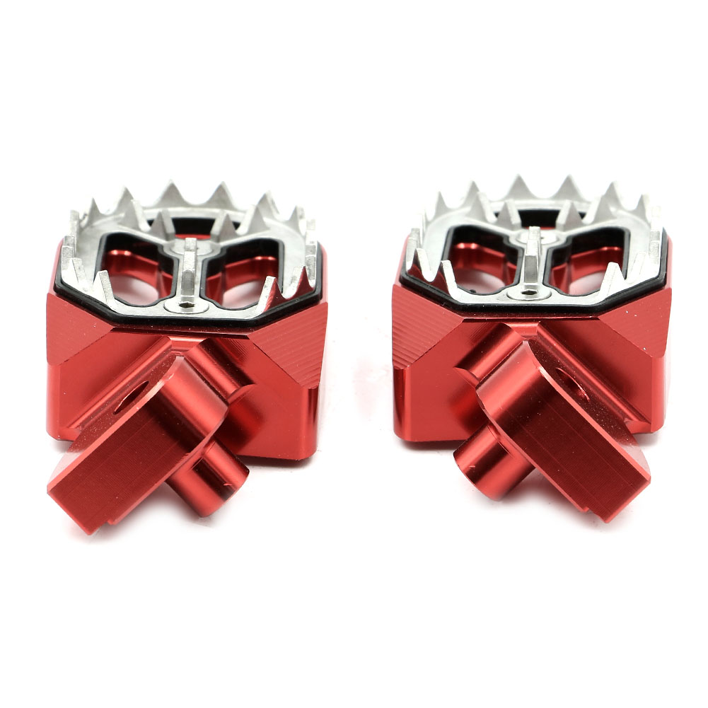 thumbnail image 2 of CNC Aluminum Rear Brake Hose Clamp Pair – YAMAHA YZ 80 85 125 250 – Anodized Finish 2 of 5