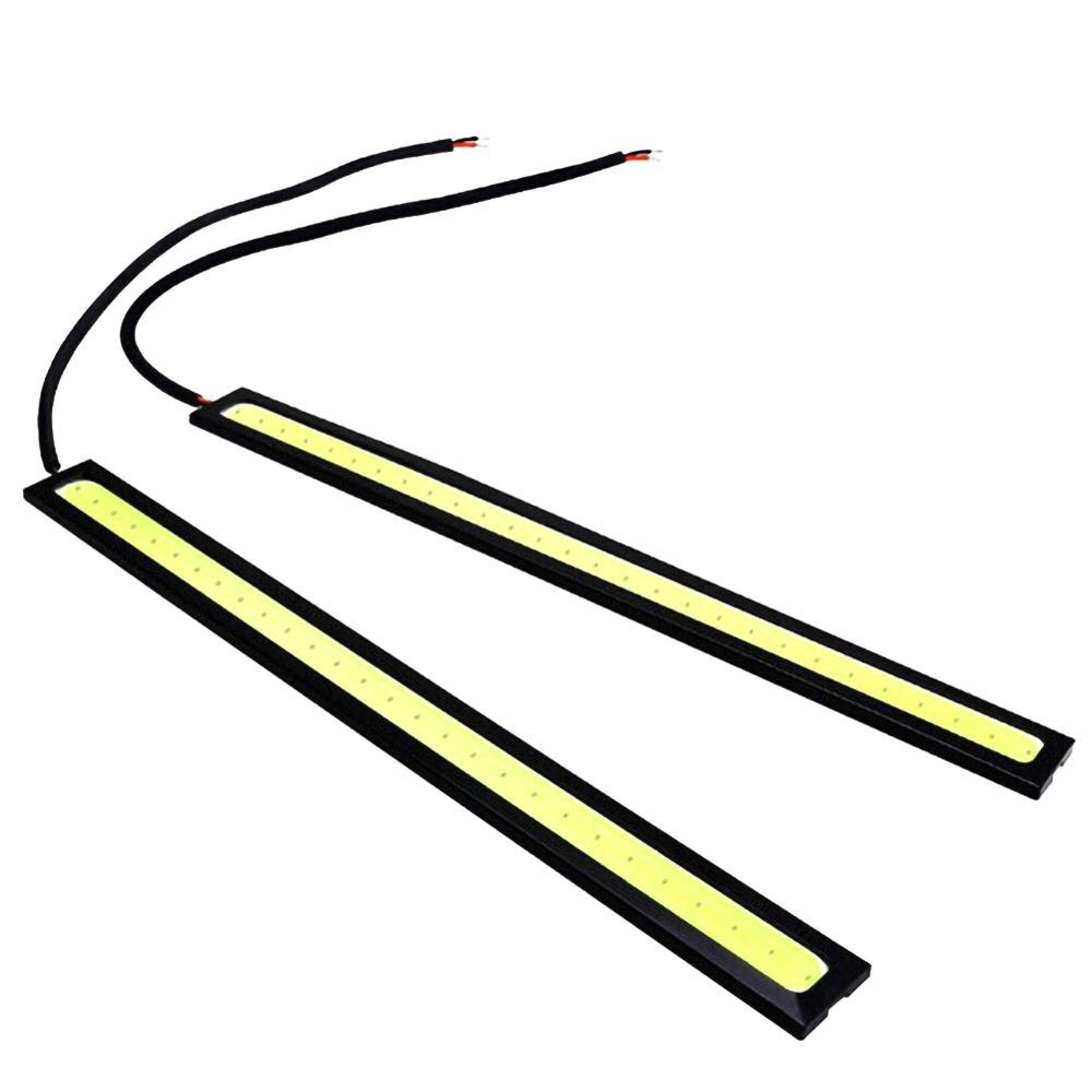 10pcs Waterproof LED COB Car Auto Driving Daytime Running Lamp Fog Light White