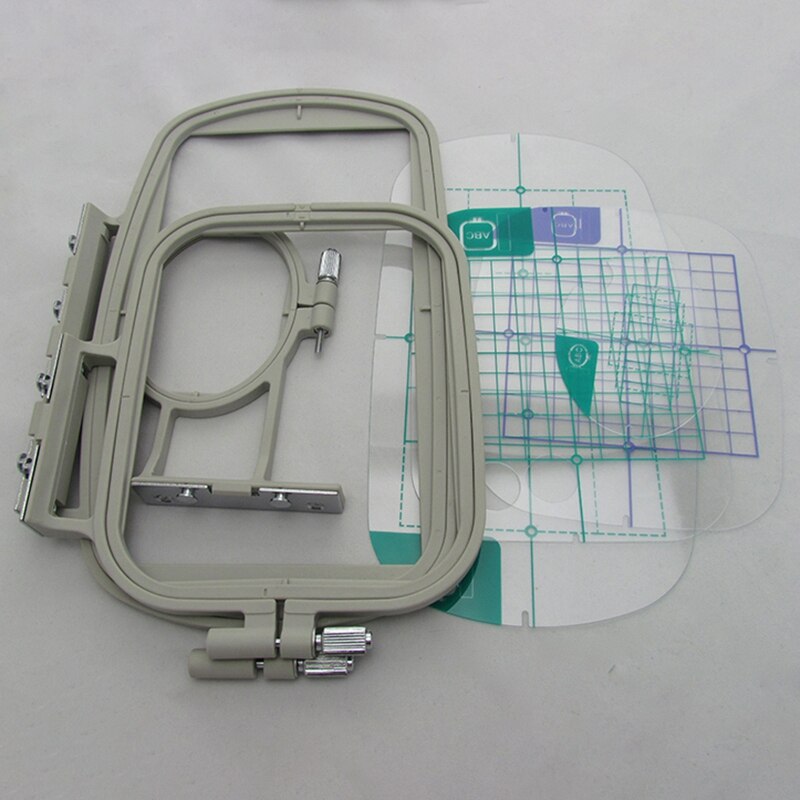 3PCS Embroidery Hoop Frame Set for Brother PE-500 PE-400D HE-240 LB-6700 Innov-Is 955 950D 500D,3In1-A Sewing Machine