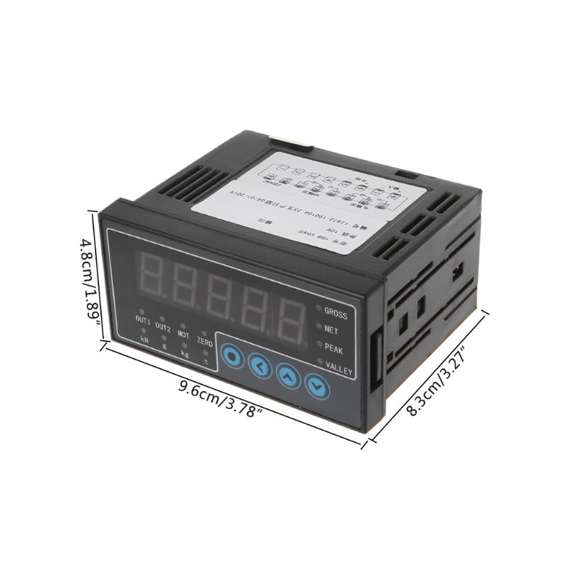 Indicador de celda de carga, pantalla Digital, transductor de pesaje, Sensor de peso trasero, instrumento de pesaje, salida bidireccional