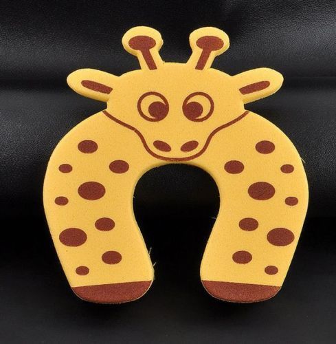 2Pcs Kids Baby Cartoon Animal Jammers Stop Edge & Corner for Children Guards Door Stopper Holder lock Safety Finger Protector: Deer