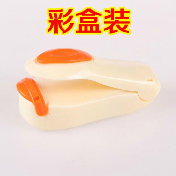Home Mini Handheld Holder Electric Heating Snack Sealing Machine Machine Sealed Packaging Plastic Bag Sealed Food Bag H274: 6