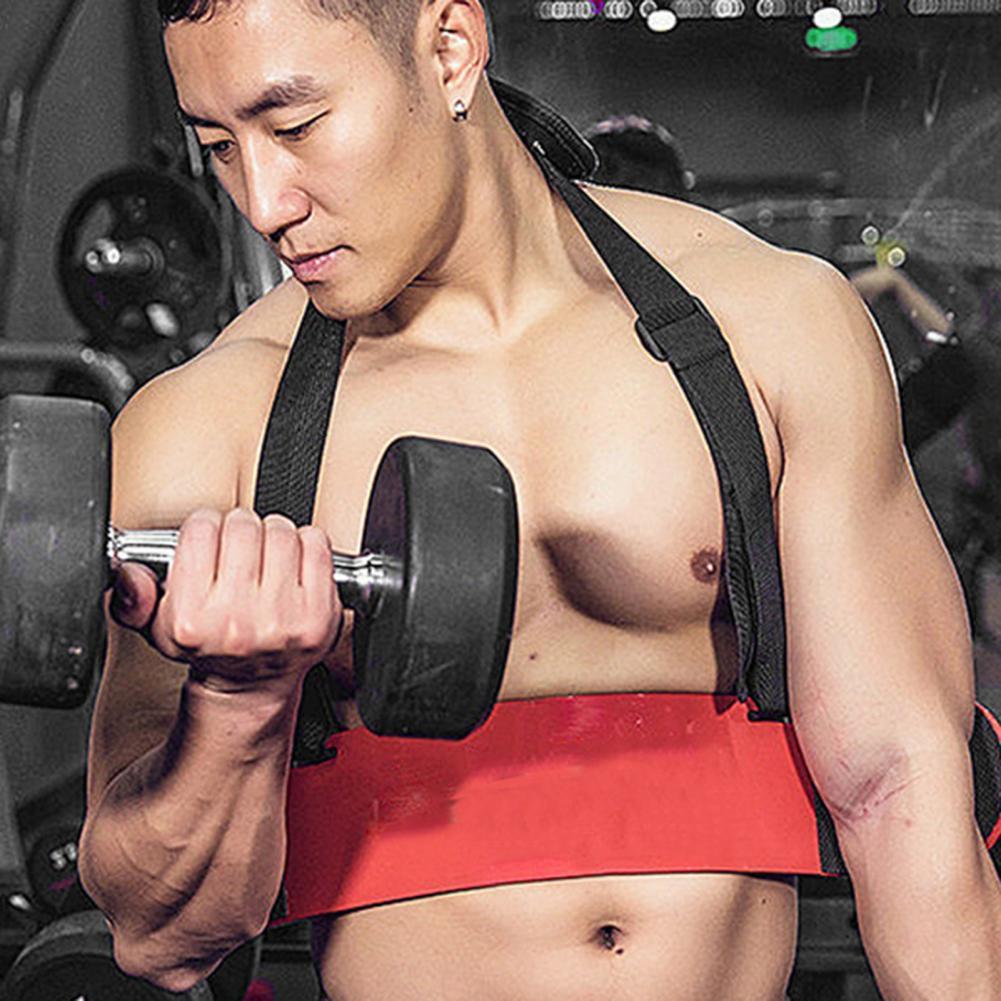 Verbeteren Stabiliteit Grote Voorgevormd Biceps Blaster Isolator Aluminium Arm Biceps Blaster Verstelbare Riem Voor Training