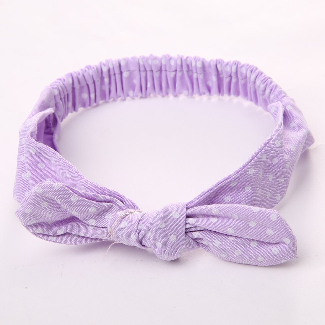 Konijnenoren hoofdband peuter baby kinderen meisjes bloemen haarband accessoires: Hemelsblauw