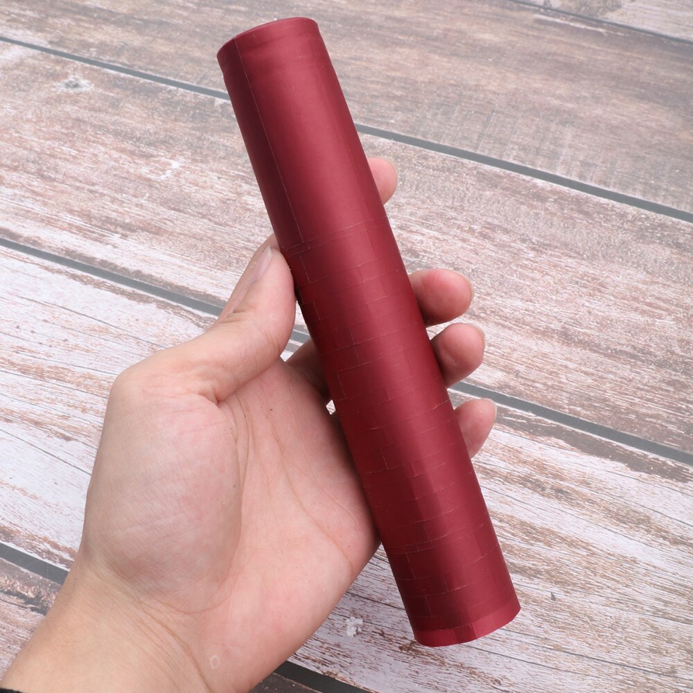 100pcs Bottle Heat Shrink Capsules Heat Shrinkable Cap Red Heat Shrinkable Film Accesso: Red