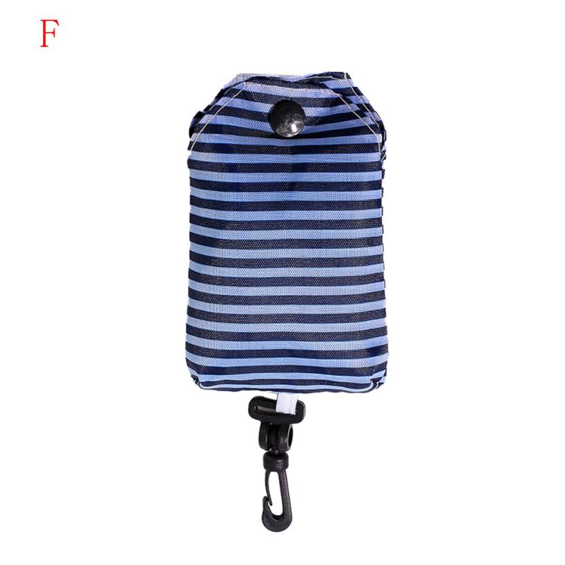 Handtassen Vrouwen Opvouwbare Herbruikbare Nylon Eco Handtas Opslag Reizen Winkelen Tote Boodschappentassen Lichtblauw: F