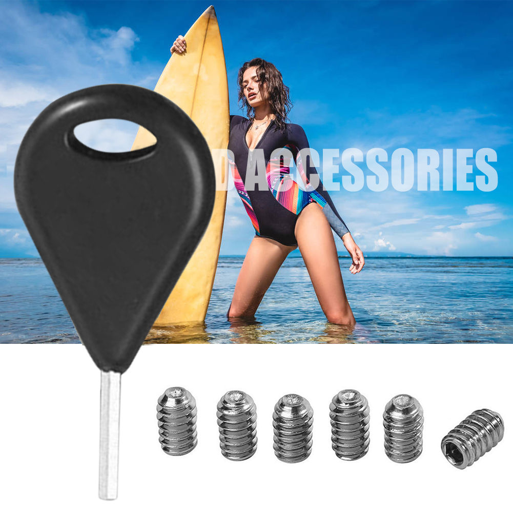 Surf-finnenschlüssel fcs longboard-surfbrett stahl-finnenschlüssel ruderschlüssel finnenschraube surfbrett-ruderschlüssel schraubenschlüssel zubehör