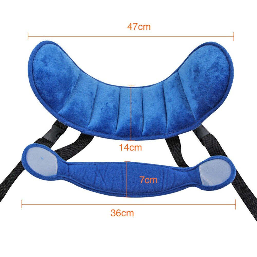 Baby Head Fixed Sleeping Pillow Adjustable Kids Seat Head Supports Neck Safety Protection Pad Headrest Children Travel Pillow