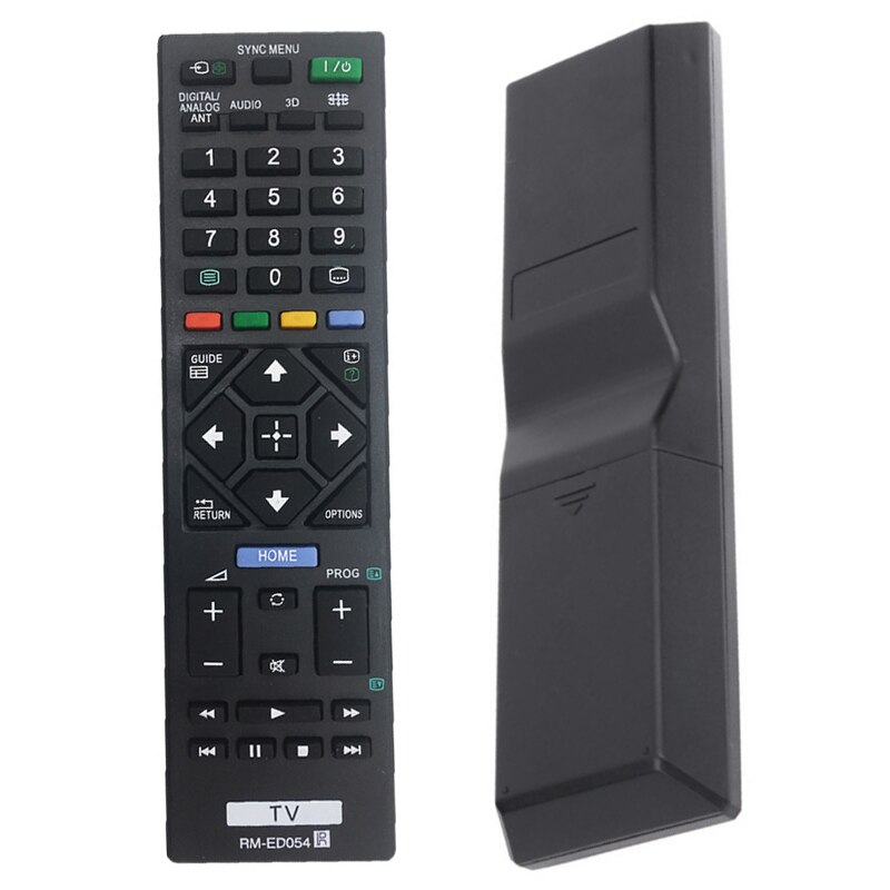 Mando a distancia RM-ED054 para Sony LCD TV KDL-32R420A KDL-40R470A TV ABS negro