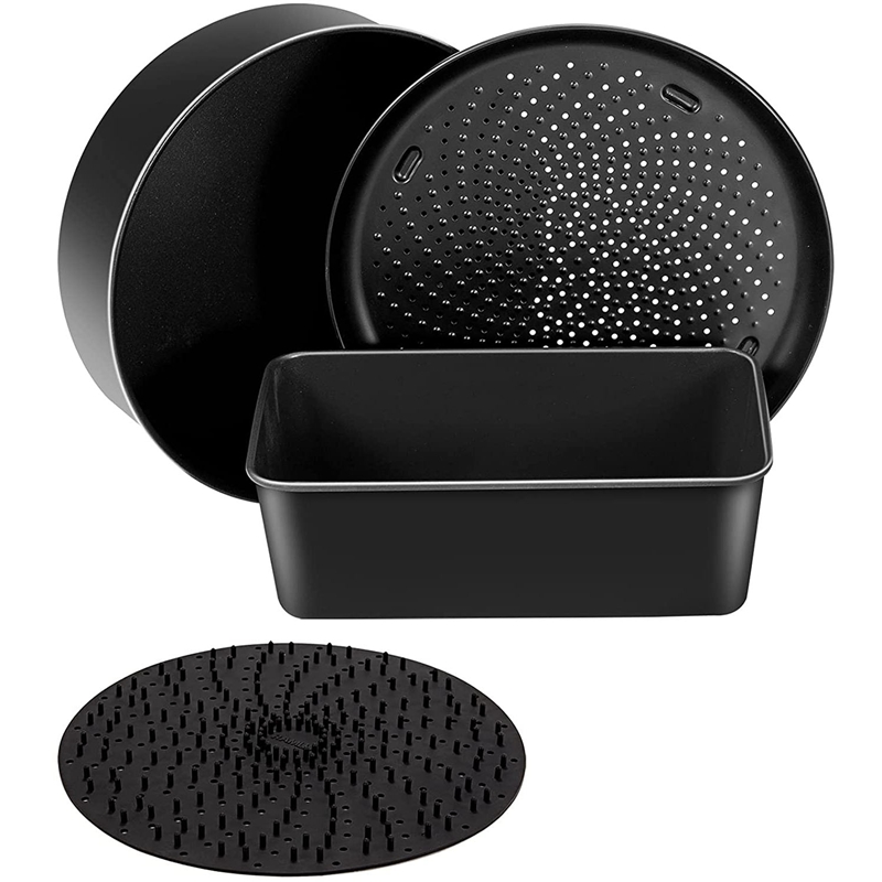 Baking Set for Ninja Foodi 6.5, 8Qt,Accessories Pot,Nonstick Bakeware Set with Multi-Purpose Pan,Crisper Pan,Loaf Pan: Default Title