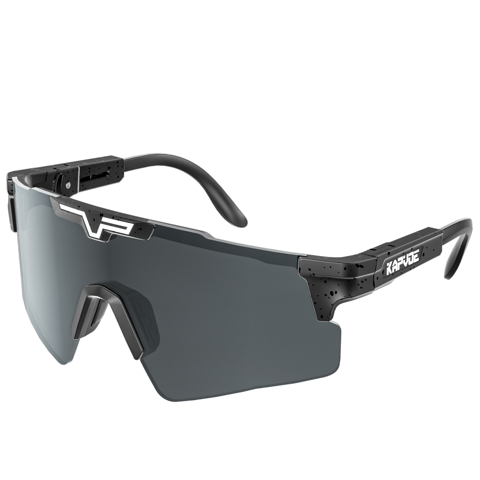 KAPVOE-Óculos De Sol De Ciclismo Polarizados Para Homens E Mulheres, Óculos De Esportes Ao Ar Livre, Óculos De Bicicleta, Bicicleta De Estrada, MBT, UV400: Verde