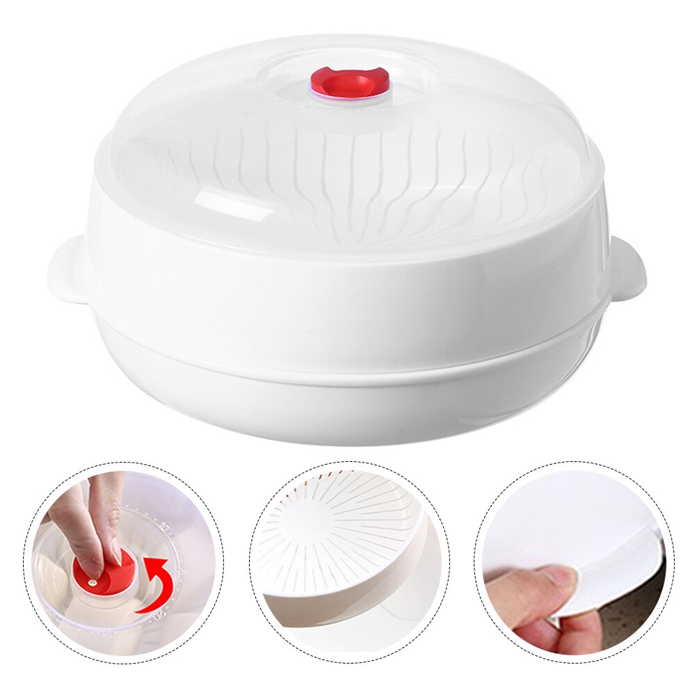 Food Steamer Microwave Steamer Practical Food Steaming Plate