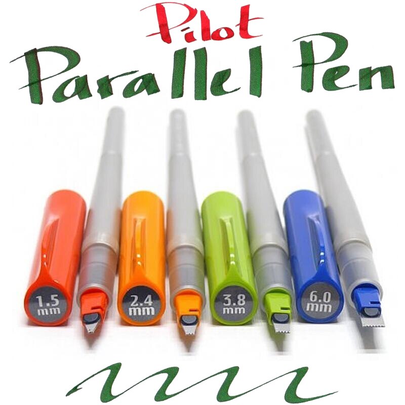 Japan pilot kunst skrifttype parallel fyldepen kunst skabelse maleri font scrapbog diy studerende skoleartikler
