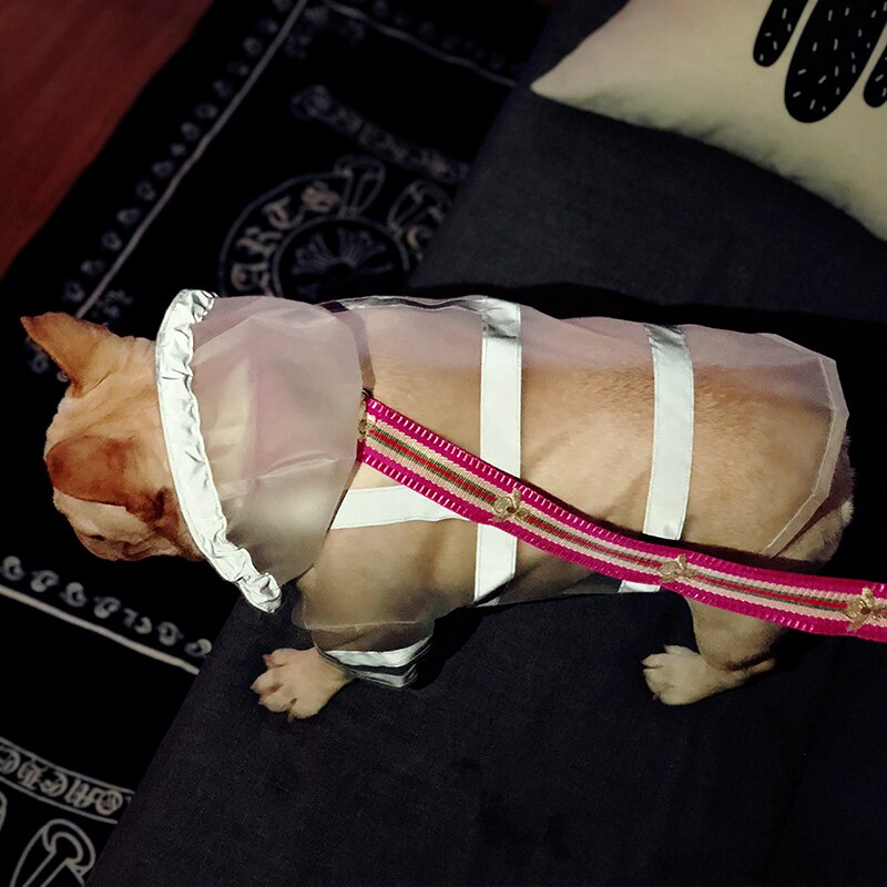 Buldog francuski ubrania ubrania dla mopsów sznaucer pudel sznaucer walijski corgi płaszcz płaszcz przeciwdeszczowy dla psów wodoodporny kostium buldog strój