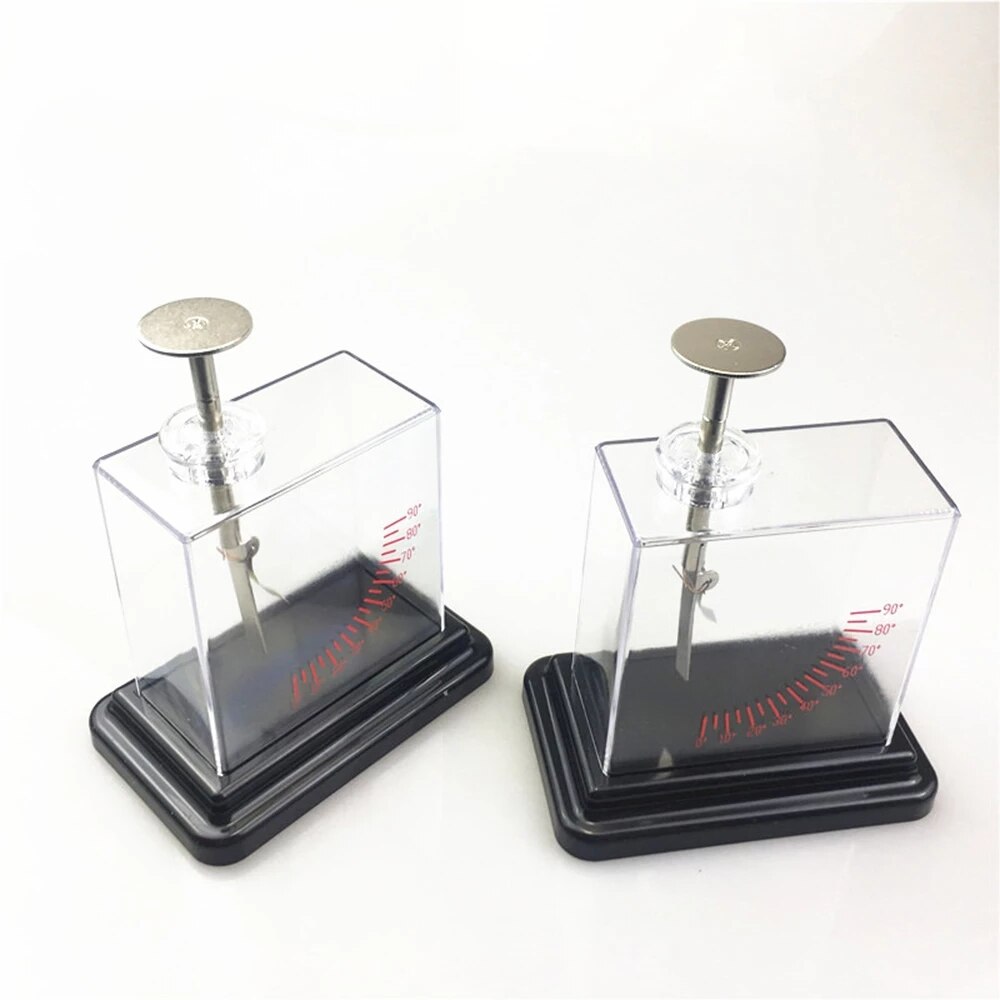 1Set (2Pcs) Platinum Foil Electroscope Set For Physics Electricity Experiment Brand RH