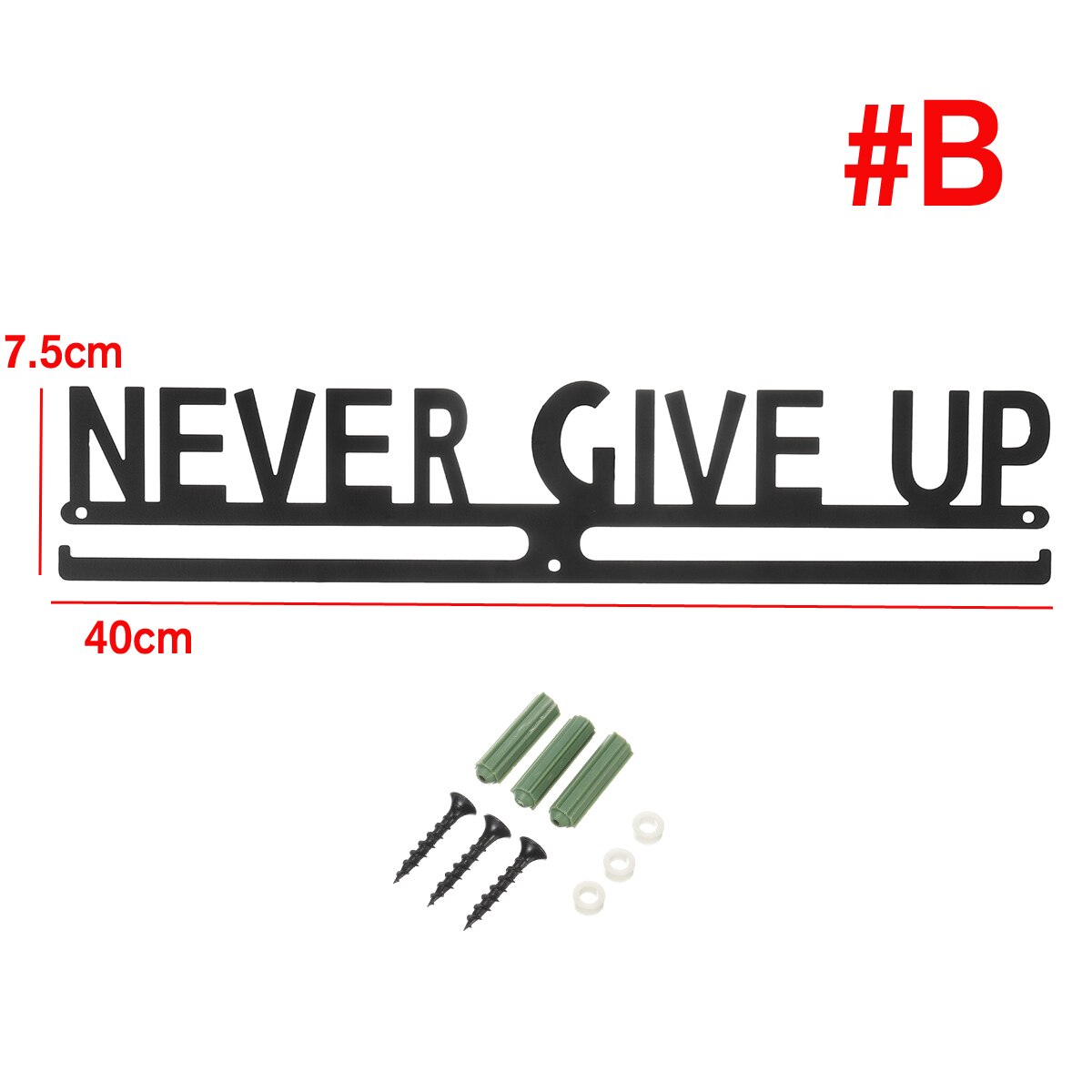 Medal Hanger Holder Display Rack for 30-45 Sport Medal Runner Swim Football Basketball marathons Championship Home Decor: B