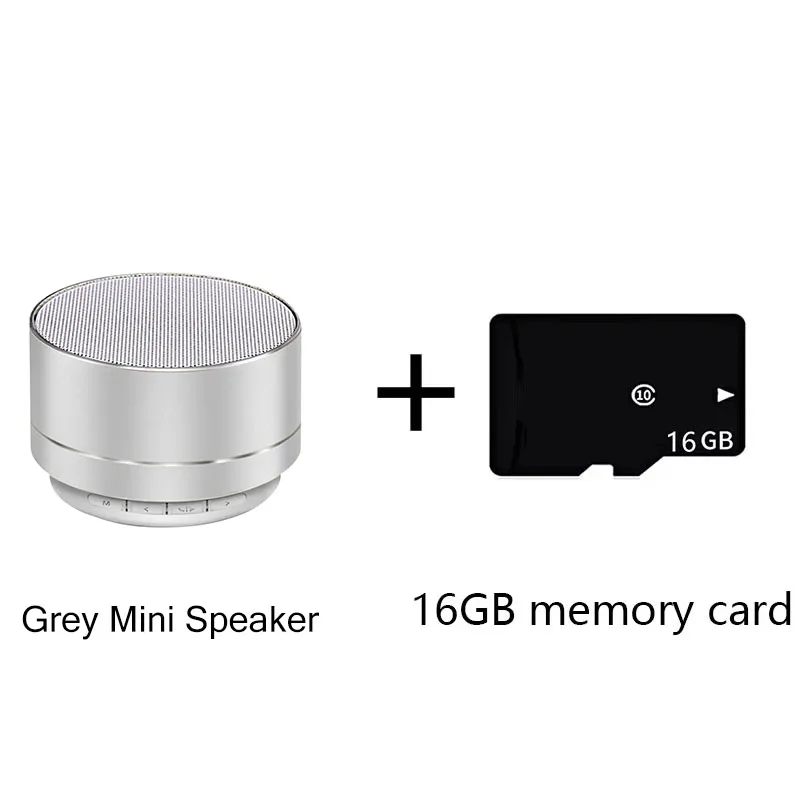 Bærbar  a10 trådløse bluetooth mini-højttalere lille stålkanon subwoofer farverig mini-kort bluetooth-højttaler: Rose guld