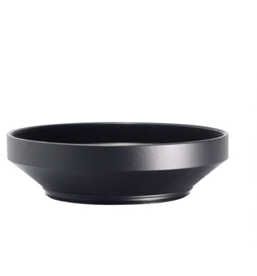 55Mm Groothoek Metalen Zonnekap Voor Nikon Canon Sony Pentax Olympus Schroef Mount Camera Accessoires