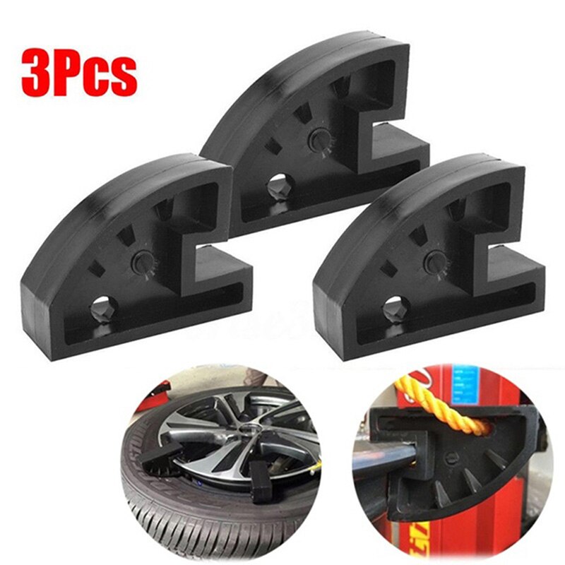 3pcs Nylon Bead Center Depressor Clamp Wheel Rim Run Flat Tire Changer Car Tire Fixing Clamp Black white Tire Repair Tools