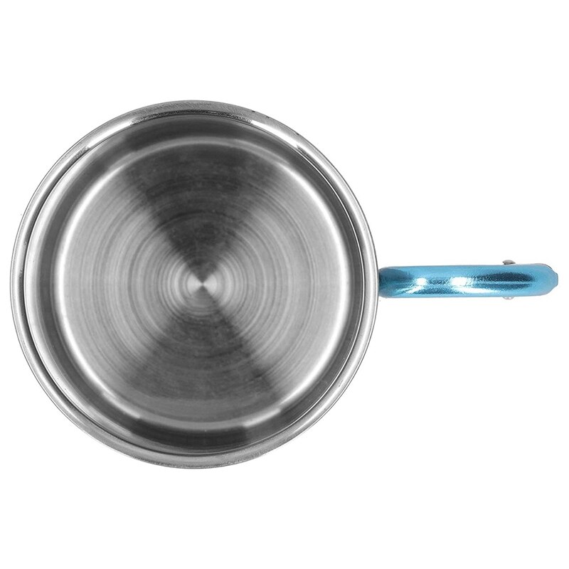 Tazza da caffè da campeggio da 12 once tazza da caffè in acciaio inossidabile Home Office tazza da tè bevanda calda e fredda