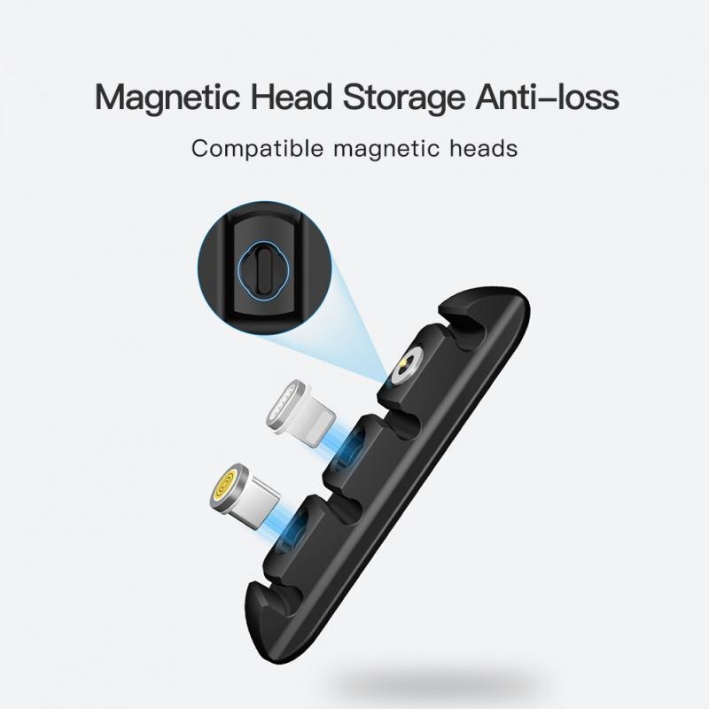 Kabel Organizer & Magnetische Kabelmanagement Usb Kabelhaspel Flexibele Kabel Management Clips Voor Wired Hoofdtelefoon