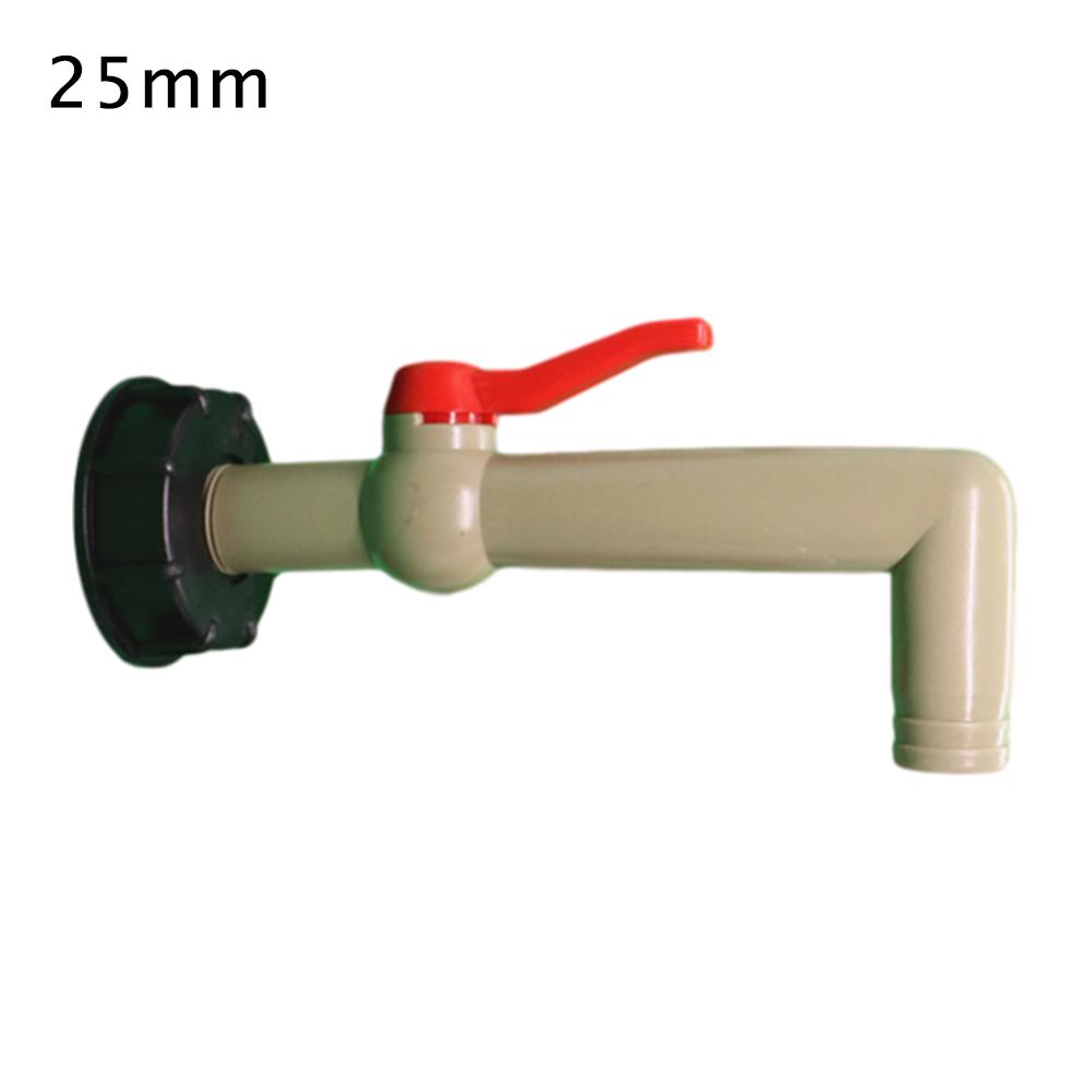 Plastic IBC Tank Adapter S60X6 Garden Hose Faucet Connector Water Tank Hose Replacement Connector Fitting 1/2" 3/4" 1": B