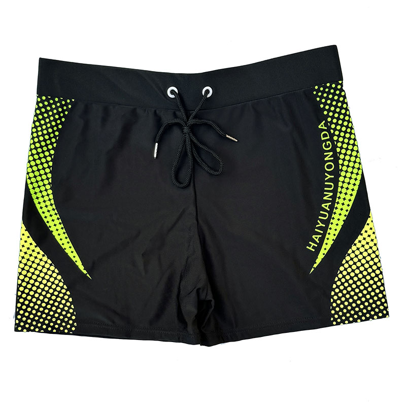 Geometrische Grafik und Badehose für Männer in europäischer Größe mit Kordel zug, schnell trocknenden und dehnbaren Shorts für den Sommer