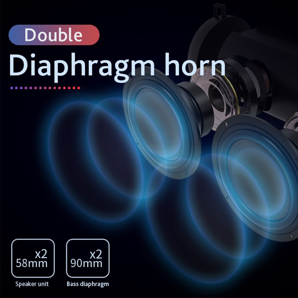 T2 Wireless Portable Bluetooth Speaker Loudspeakers for Phone Computer Stereo Music Surround Waterproof Outdoor Speakers