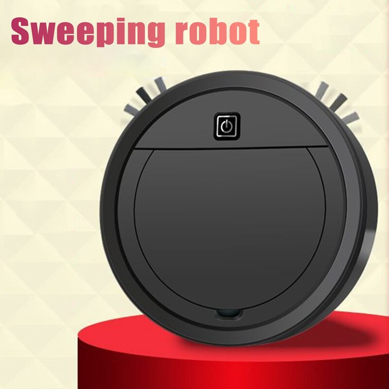 Smart Robot Vacuum Cleaner 2-In-1 Robotic Vacuum and Mop Combo Super-Thin Quiet for Pet Hair Hard Floor Low Pile Carpet: Default Title