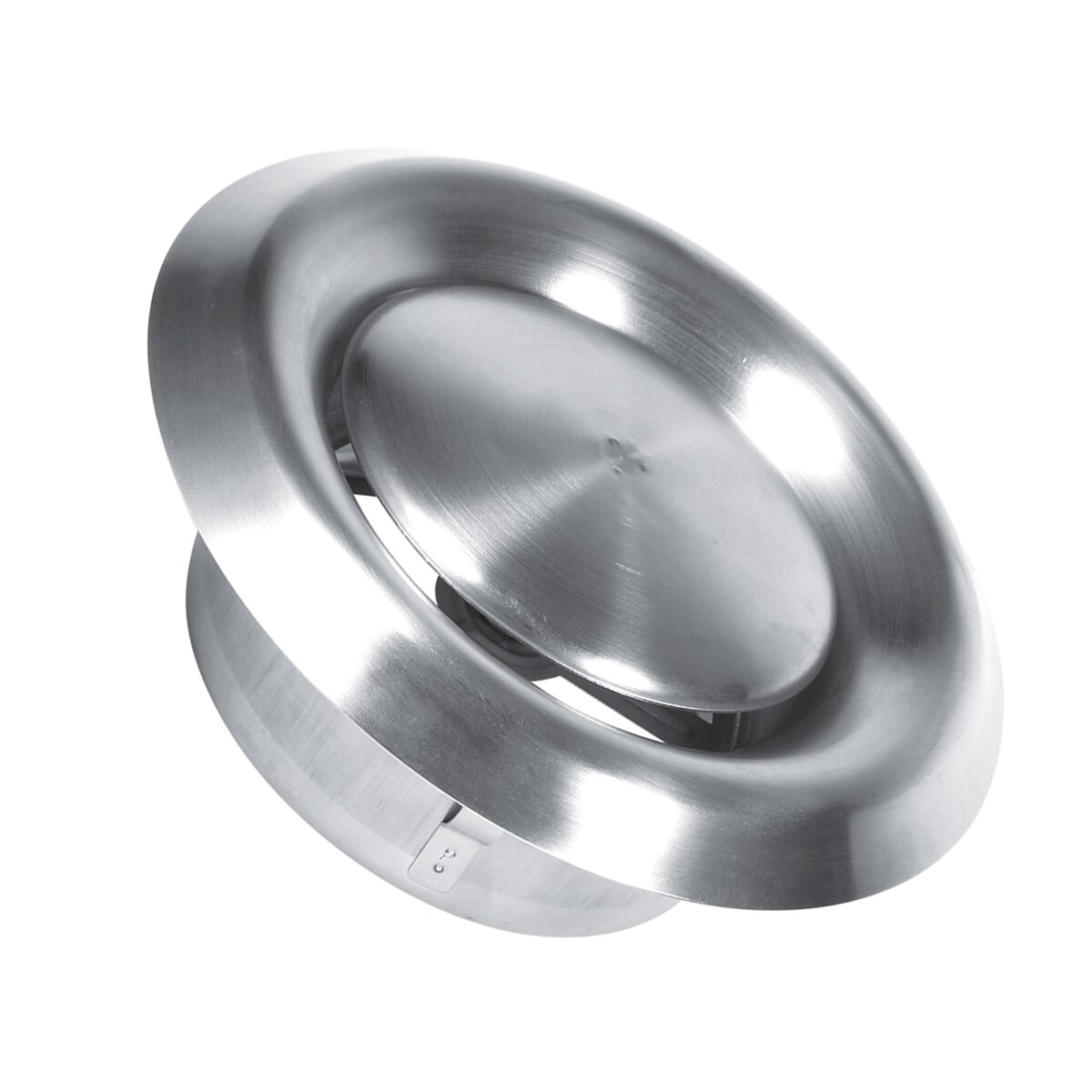 100mm/125mm/150mm Adjustable Wall Ceiling Home Stainless Steel Air Vent Round Ventilation Duct Cover Round Air Vent