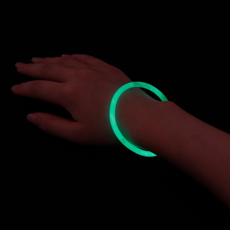 100pc Multi Farbe Licht Stöcke glühen Fluoreszenz Stöcke Armbänder Halsketten Neon- Partei Liefert Leuchtende Dekoration Licht hoch Spielzeug