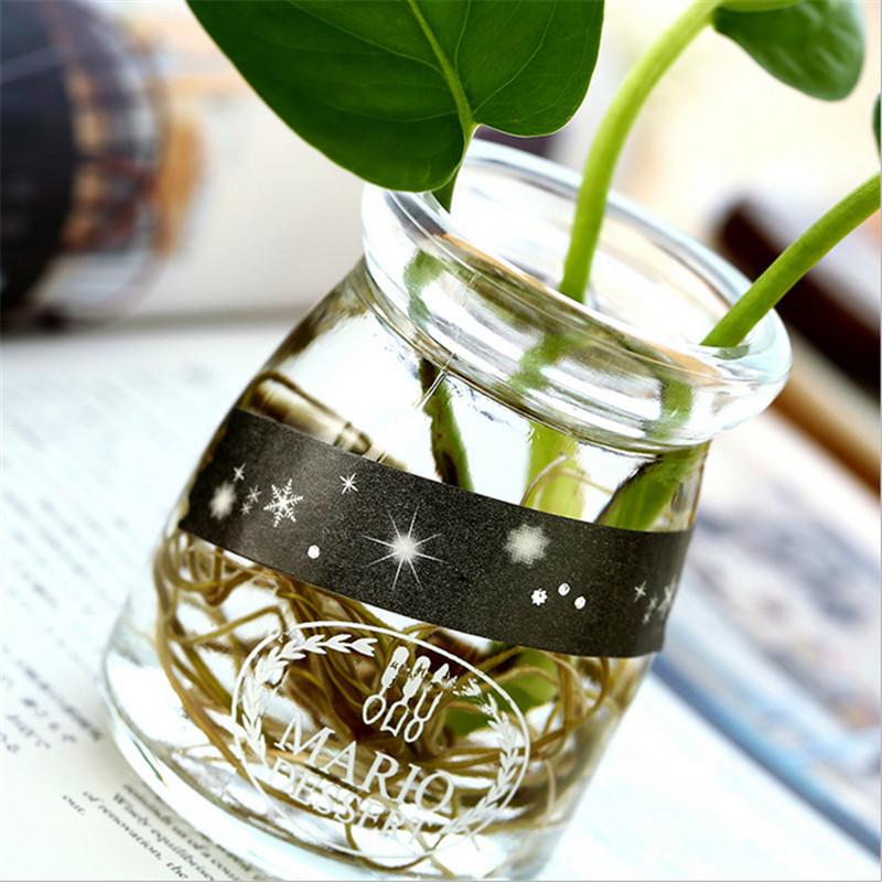 1PC 15mm*5m Golden Silver Stars Washi Tape Album Scrapbook DIY Custom Adhesive Tape Office adhesive Sticker Masking Washi Tape