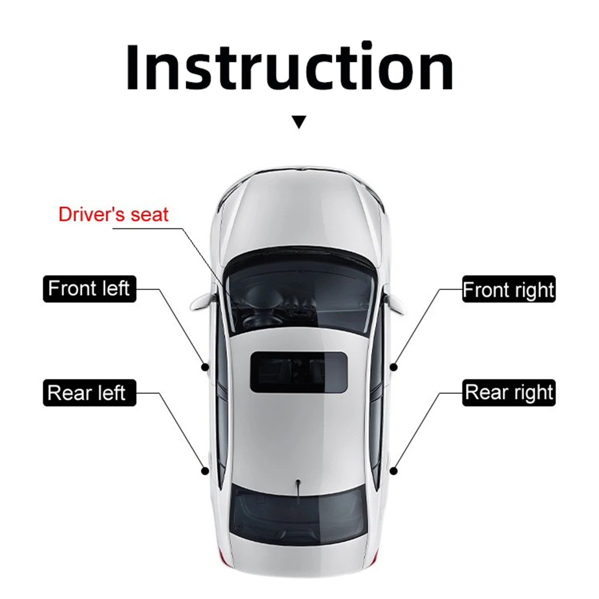 Nova tampa da fechadura da maçaneta da porta dianteira esquerda para vw tiguan 5n mk1 2008-2017 jetta 6 a6 2011-2017 beetle 2012-2017 5n 1837879