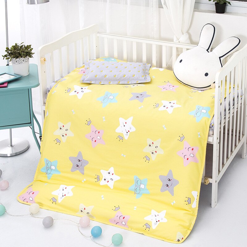 3 stk baby sengetøj 100%  bomuld dynebetræk lagen pudebetræk baby sengetøj sæt til nyfødte dreng og pige værelse dekoration: Militærgrøn