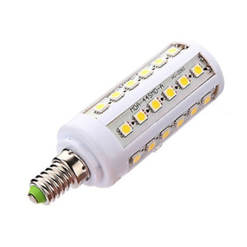 AC 110 V/220 V E14 Base 6 W Dimbare 42 LED 5050 SMD Corn Bulb Verstelbare Light Lamp Dropligh