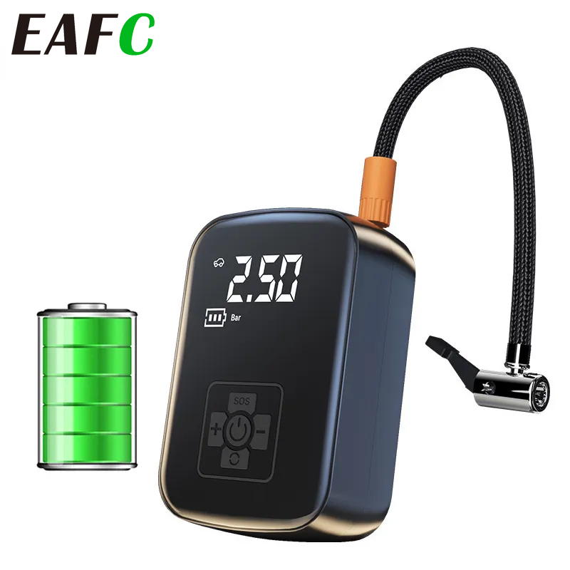EAFC 150PSI Car Air Compressor Electric Tire Inflator Pump for Motorcycle Bicycle Boat Tyre Balls Multifunction Tire Inflator