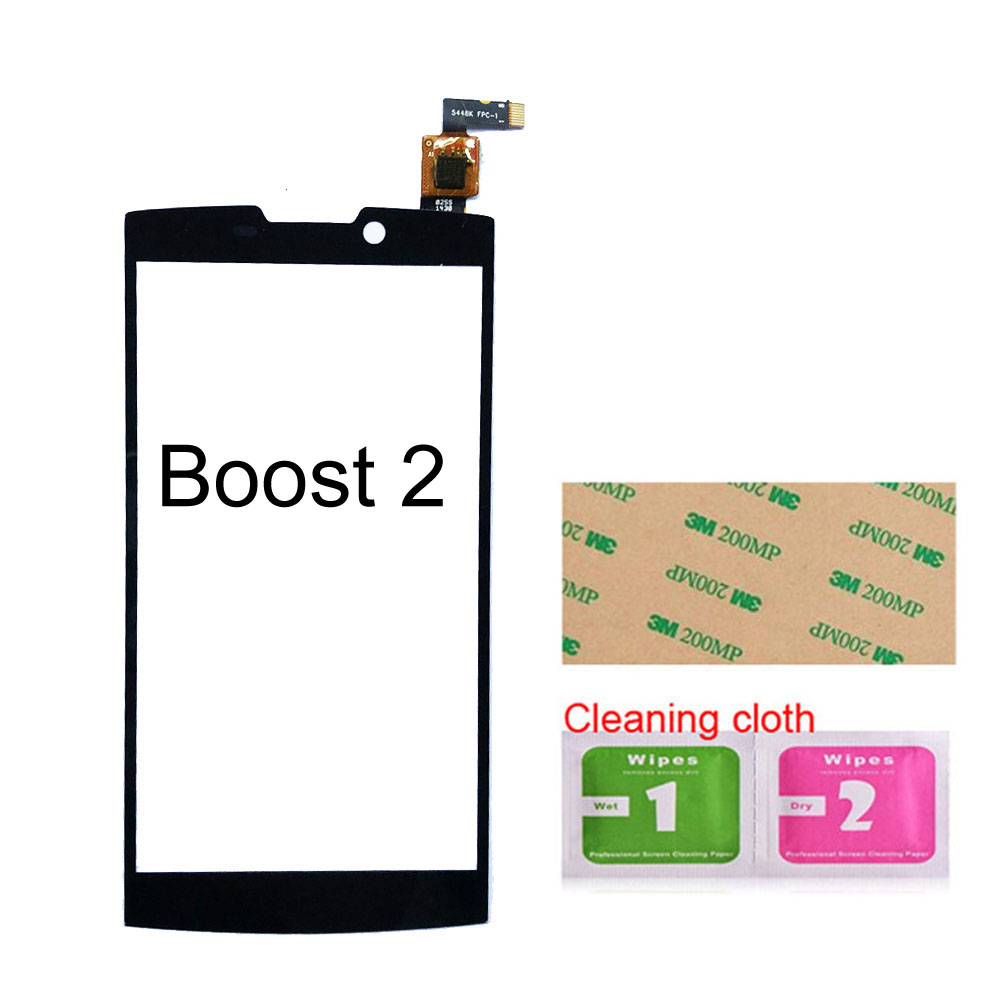 5.0'' Boost2 Boost3 Touch screen For Highscreen Boost 2/3 Touch Screen Digitizer Sensor Glass Panel Replacement: Boost2 Black
