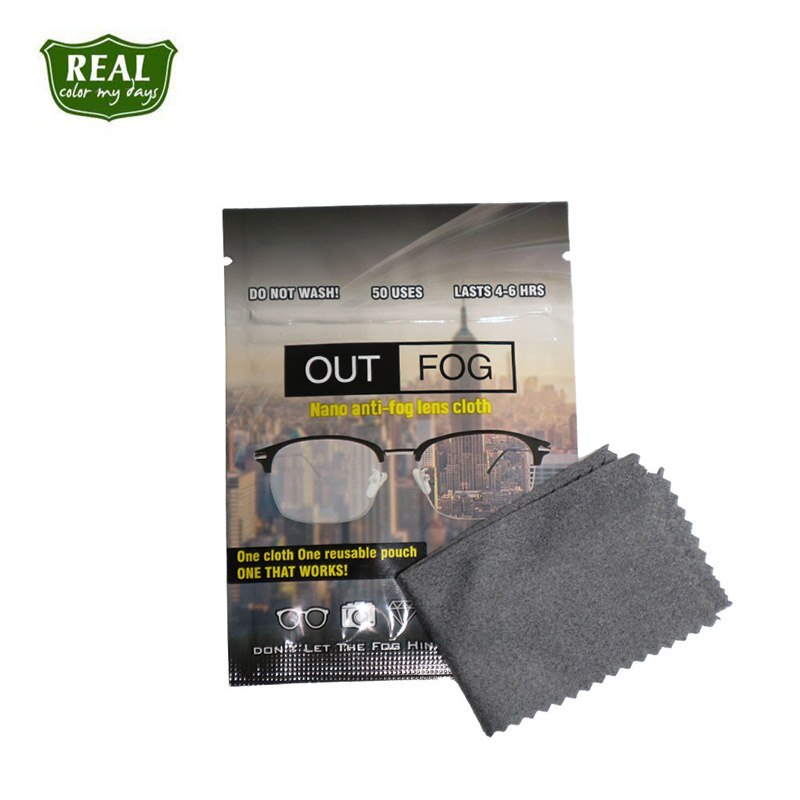 50 Stks/partij Anti Condens Lens Brillen Doek Anti Fog Microfiber Cleaning Vegen Doek