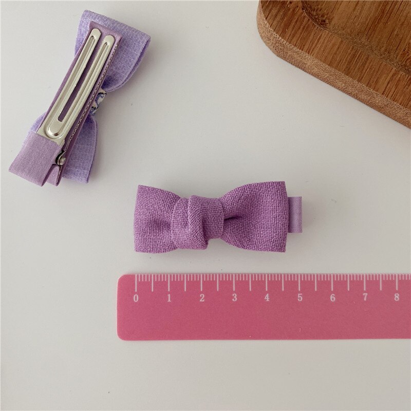3Stck Bogen Blumen Haar Clip Mädchen Nette Haar Bands Haar Zubehör Handgemachte tuch Headwear Haarnadeln Karikatur Haarnadel Kopfschmuck