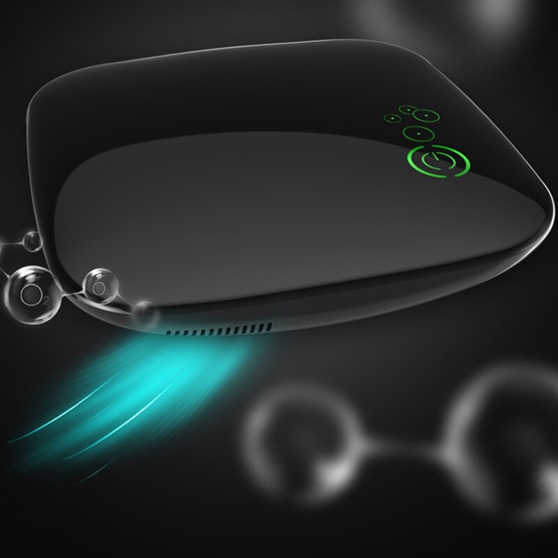 Nieuwe negatieve ionen-autoluchtreiniger, mini-compacte reiniger, luchtverfrisser met contact- en sn-controle om geurtjes te verwijderen